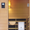 1-Person Clearlight&reg; Premier Full Spectrum Sauna Cedar thumb 2