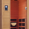 1-Person Clearlight&reg; Premier Full Spectrum Sauna Cedar thumb 3