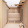 1-Person Clearlight&reg; Premier Full Spectrum Sauna Cedar thumb 4