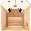 3-4-Person Clearlight&reg; Premier Full Spectrum Sauna basswood thumb 4