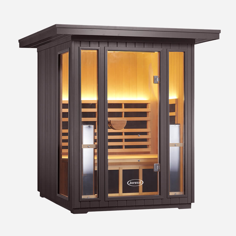 2-Person Outdoor Sauna Cedar 1
