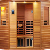 3-4-Person Clearlight&reg; Premier Full Spectrum Sauna Cedar thumb 1