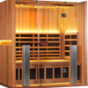 3-Person Clearlight&reg; Sanctuary Full Spectrum Corner Sauna thumb 3