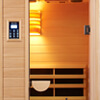 1-Person Clearlight&reg; Premier Full Spectrum Sauna Basswood thumb 1