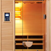 1-Person Clearlight&reg; Premier Full Spectrum Sauna Basswood thumb 2