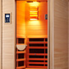 1-Person Clearlight&reg; Premier Full Spectrum Sauna Basswood thumb 6