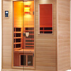 3-Person Clearlight&reg; Premier Full Spectrum Sauna Basswood thumb 4