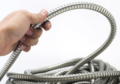 Shielded Metal Conduit Wiring Used in Infrared Sauna