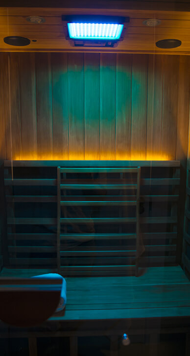 Infrared Sauna - Color Light Therapy(Green)