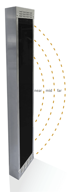 True Wave Full Spectrum heaters are high output producing near, mid and far infrared