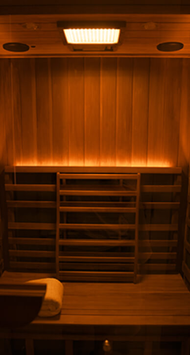 Infrared Sauna - Color Light Therapy(Orange)