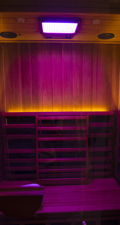 Infrared Sauna - Color Light Therapy(Violet)