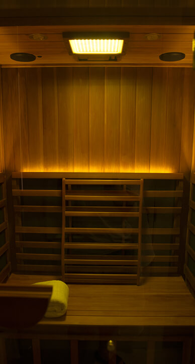 Infrared Sauna - Color Light Therapy(Yellow)